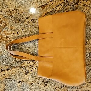 ABLE Leather Travel Tote- Jen Hatmaker. [Gently used]